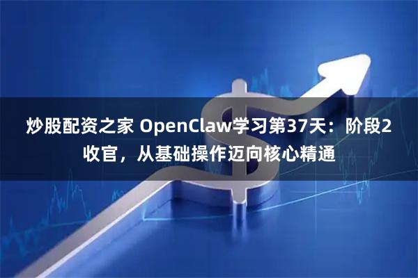 炒股配资之家 OpenClaw学习第37天：阶段2收官，从基础操作迈向核心精通
